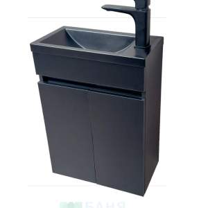PVC Мебел за баня MINI 43 BLACK