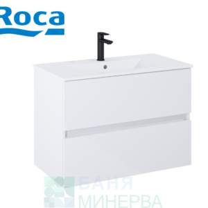 ROCA A852505806 Долен шкаф N-CUBE Бял с чекмеджета