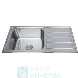 ICK10050R TAMPICO Кухненска мивка алпака 50-100 см Десен плот