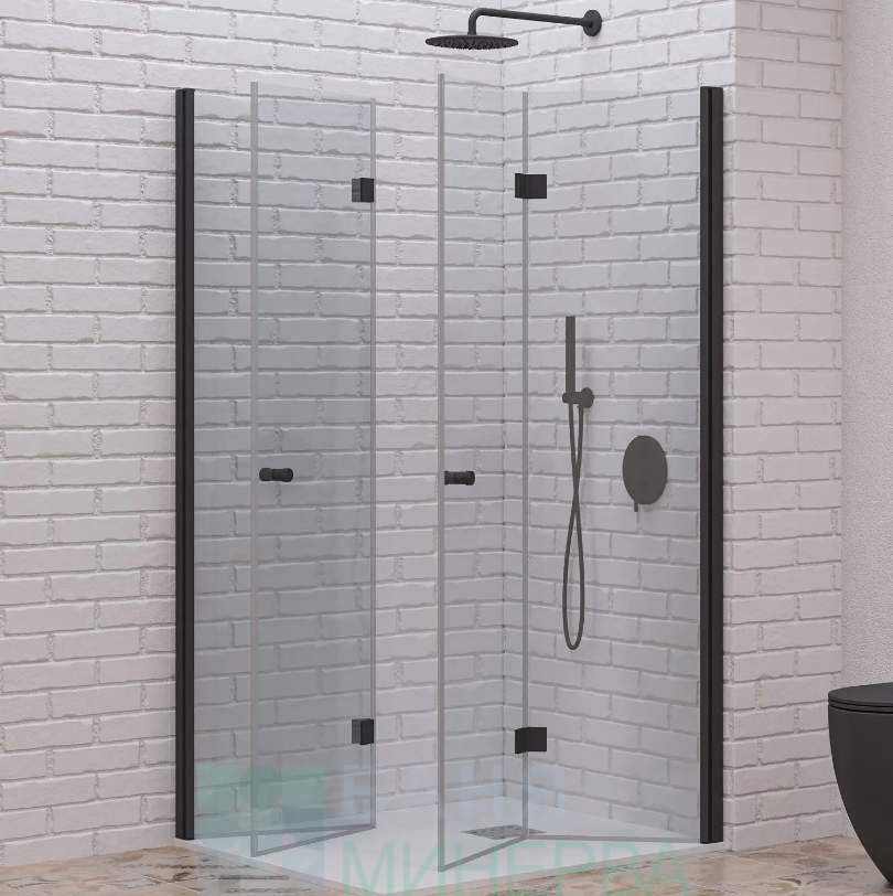 KARAG S 7 NERO Clear Nano Душ кабина хармоника
