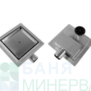 REA NEO Подов сифон за плочка 12-12 см
