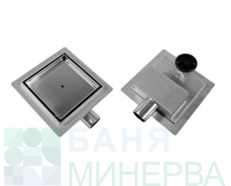 REA NEO Подов сифон за плочка 12-12 см - Image 2