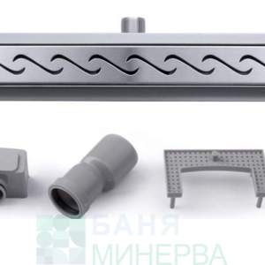 Линеен сифон SEA Ултра нисък от 30 до 150 см