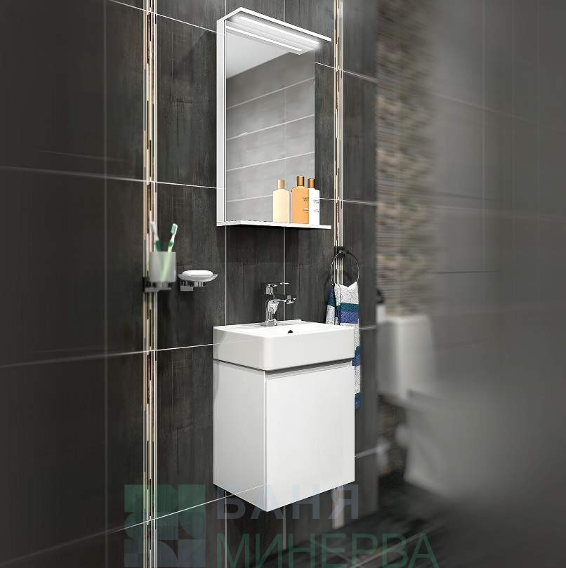TRIANO Тулан 38 PVC Мебел за баня Комплект