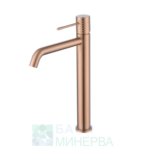 IMEX PRODUCTS Genova BDG053-3ORC Висок смесител за мивка Розово злато мат PVD
