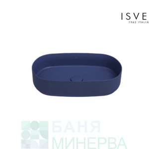 ISVEA INFINITY 10NF65055-2Z BLUE Мивка за върху плот Син Мат 55-36-12