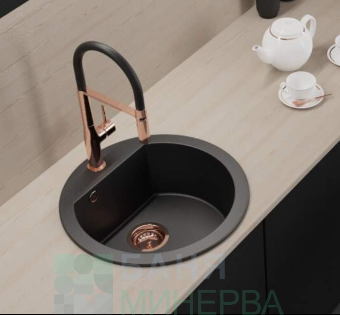 LAVEO POLA Rose Gold BAP 878D Кухненски смесител с изтеглящ се душ - Image 4