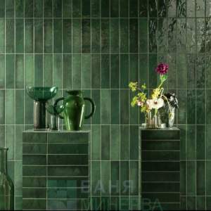 MASOVIA Verde Gloss C STR Гланц фаянс 29.8-7.8 см