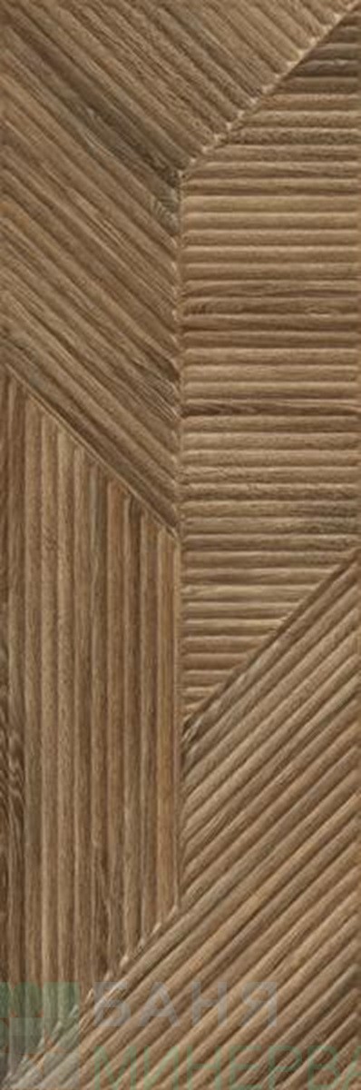 Woodskin Brown Б СТР Фаянс 29.8х89.8