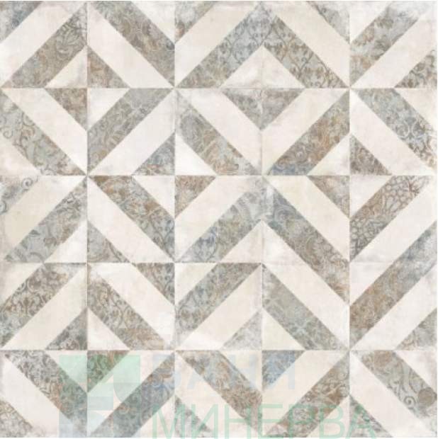 KAI 6544 ORNAMENTO MIX BEIGE Mat Гранитогрес R 60-60 см Беж - Image 2