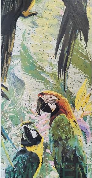 PARADISE PARROT DECOR-2 60-120 Semi Lappato Декор гранитогрес