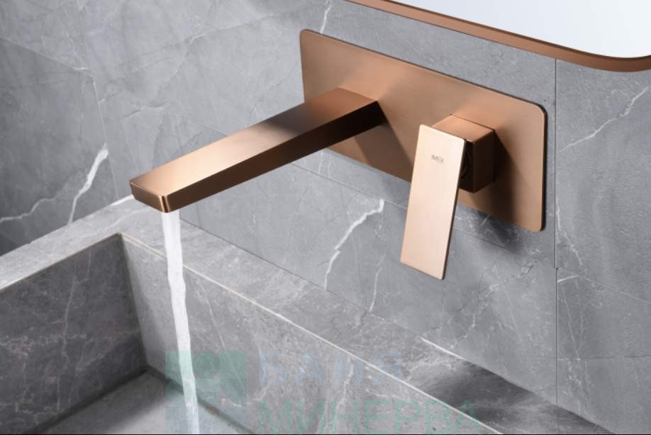 Pisa Oro ROSA CEPILLADO GLP048 Вграден смесител за мивка Imex Products 132433 - Image 2