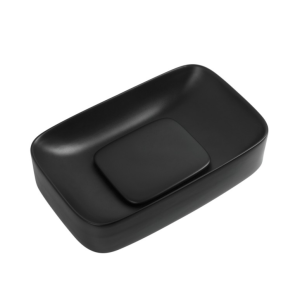 CARLINO 901MB S ЧЕРЕН МАТ Порцеланов умивалник за върху плот