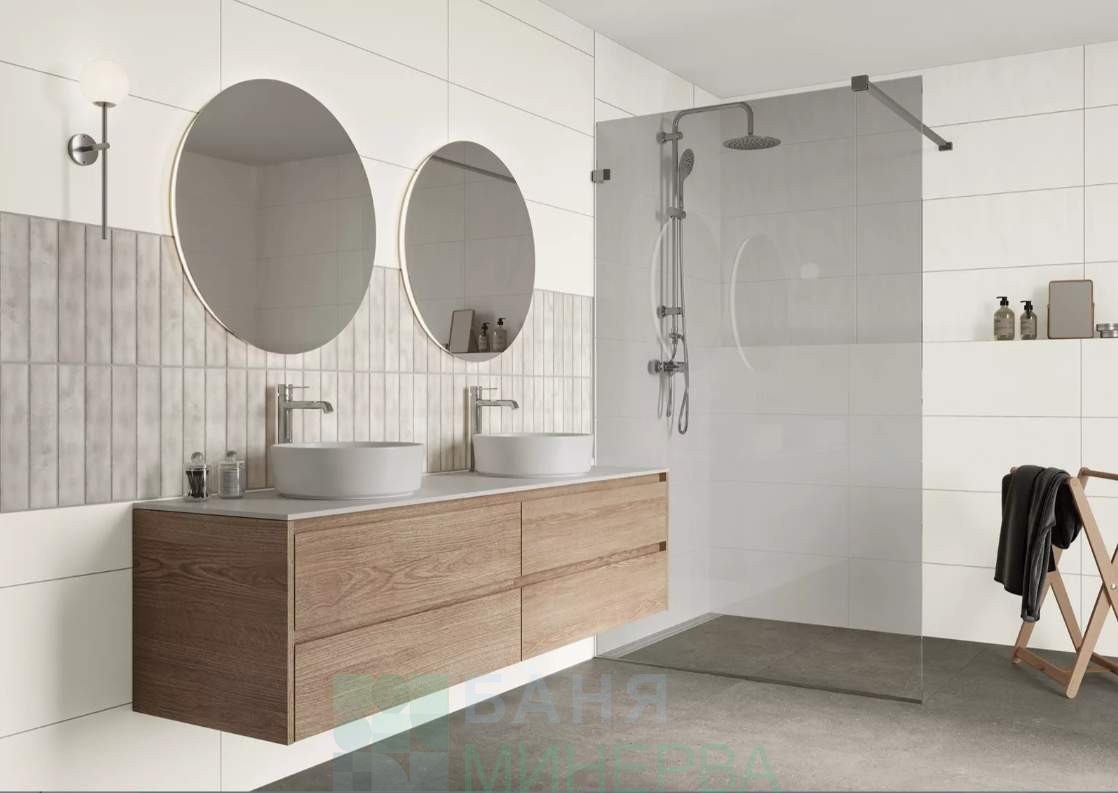 Perfect White 29.8-89.8 Плочки за баня PARADYZ - Image 3