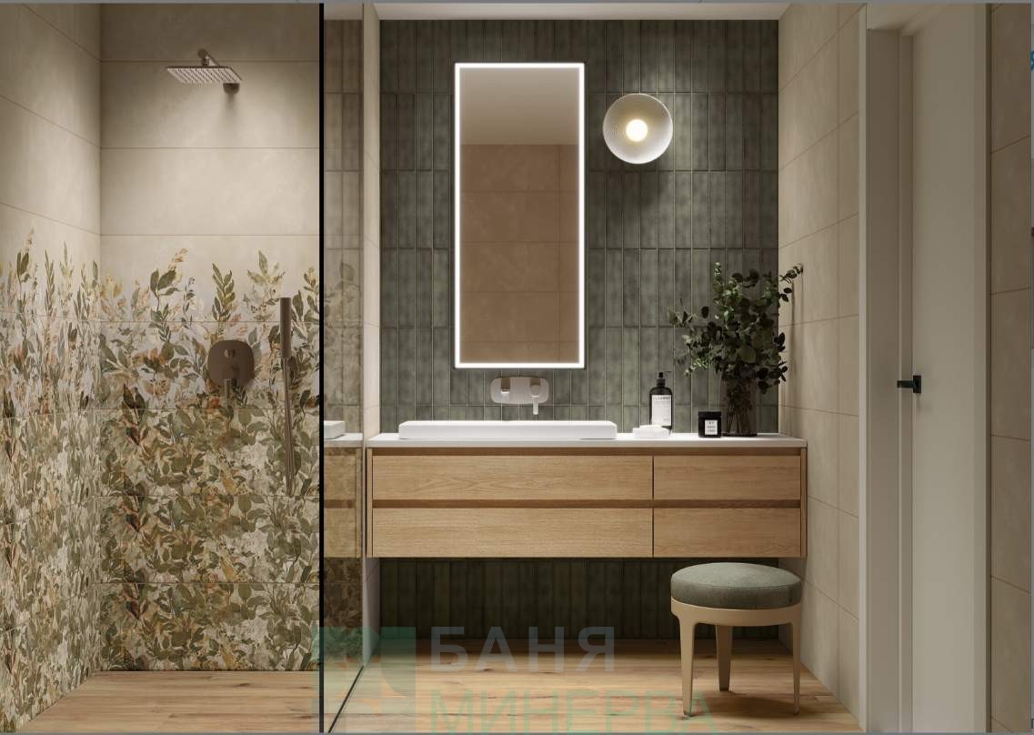 Плочки за баня БОТАНИ-BOTANY PARADYZ 29.8-89.8