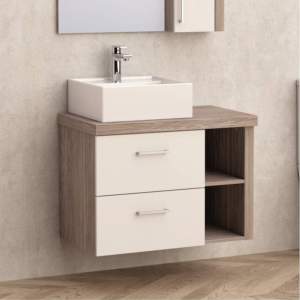 PVC Мебел за баня ICP 754655 75 см без мивка