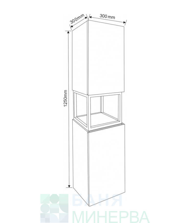 ICP 3030-125 АНИЕЛА Колона за баня - Image 4