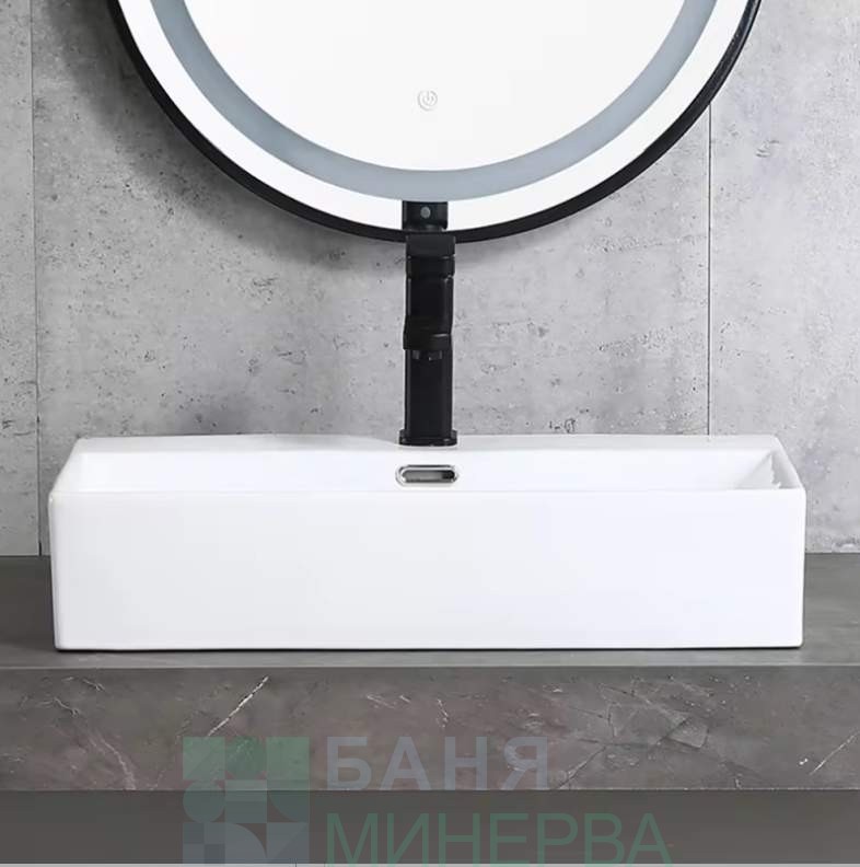 Порцеланов Умивалник COMPACT WHITE 6036W - Image 4