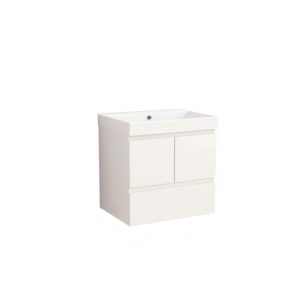 PVC шкаф за баня AMBROGIO-60 9048-60W с умивалник 5053W-2NEW