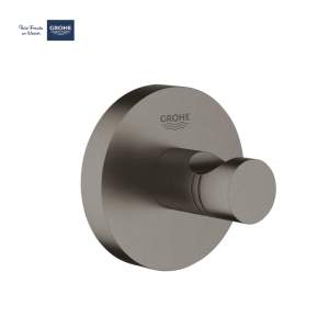 GROHE 40364AL1 ESSENTIALS единична закачалка Графит Мат