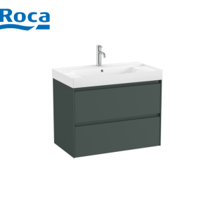 ROCA ONA Шкаф с две чекмеджета и умивалник Highland Green 80 см A851691513 – 17076