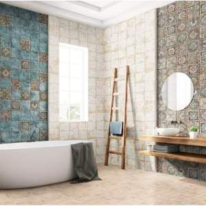 MANDALA WHITE 20-20 Стенни плочки  MAINZU