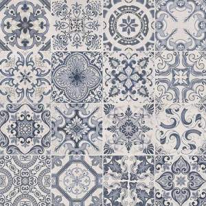 CERSANIT ADRIEN GPT1038 Гранитогрес Patchwork Blue Lappato Rect 59.8-59.8