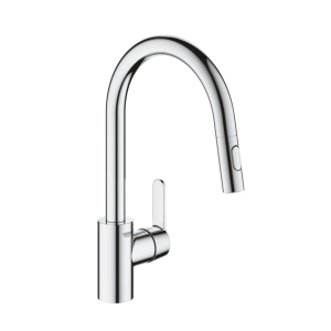 GROHE GET 31484001 Кухненски смесител с изтеглящ се душ