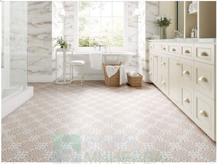 KAI 6543 ORNAMENTO MIX BEIGE Mat Гранитогрес R 60-60 см Беж - Image 2