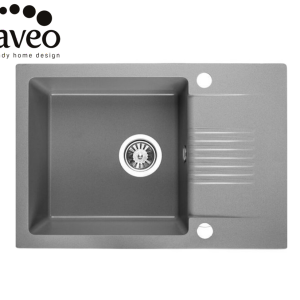 LAVEO Кухненска мивка Celia SBC 513T Сив гранит