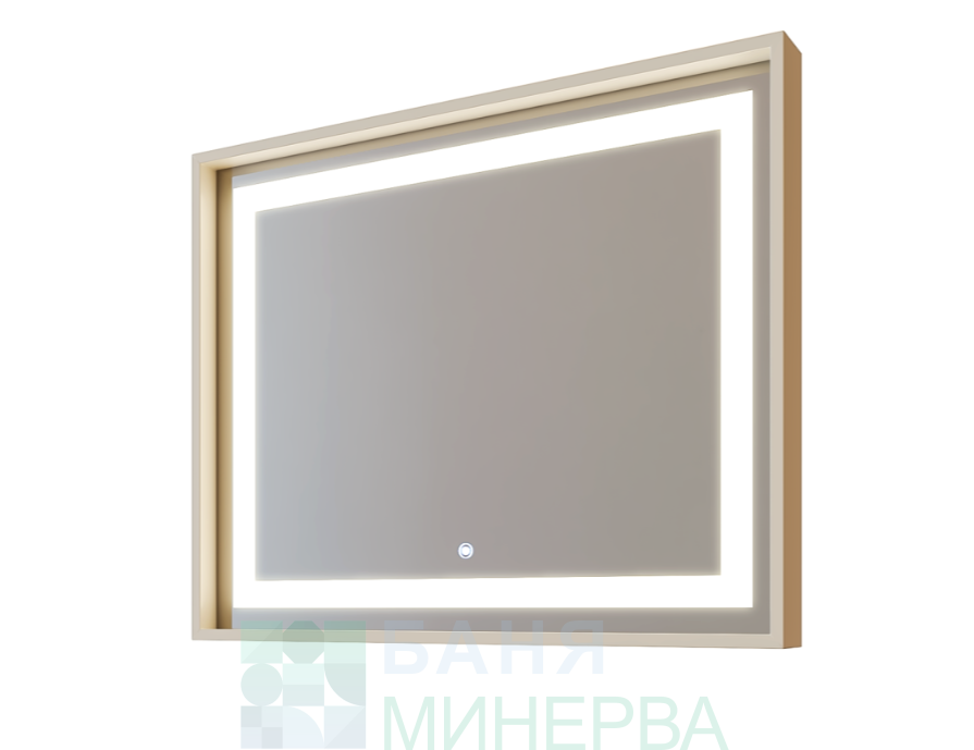 Triano Честър 80 PVC Комплект мебел за баня с плот от технически камък - Image 3
