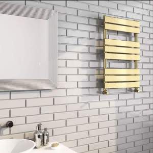 Водна лира за баня CITRINE STRAIGHT SB BRASS 299 W 840X500 CRYSTAL