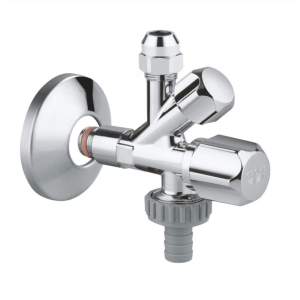 GROHE Original WAS 22034000 Комбиниран ъглов вентил Original WAS 3/8