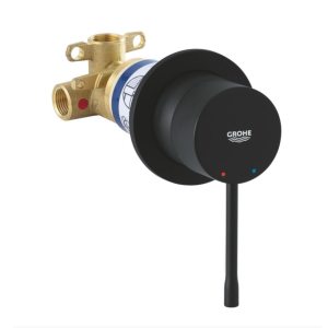 GROHE 29197KF0 ESSENCE Смесител за вграждане за душ комплект с тяло за вграждане phantom black