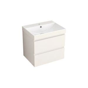 PVC Шкаф за баня AKADIA 60W 6038-50W +умивалник 5953W-2 NEW